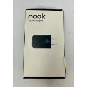 nook Power Adapter USB Wall Charger, Black for Barnes & Noble Nook Tablet/Color